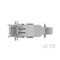 Te Connectivity Shield Assembly, 0.64 Mm 26 Posn, Lever Assisted Connector Single Gear 1326136-2 - alternate 4
